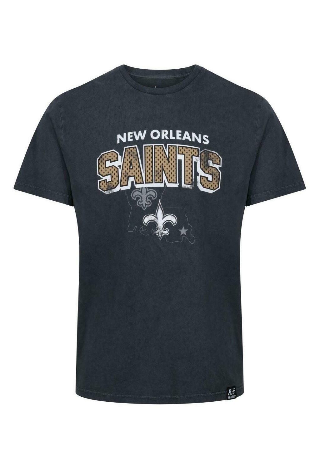 

Футболка с принтом NEW ORLEANS NFL GALORE Re:Covered, цвет schwarz