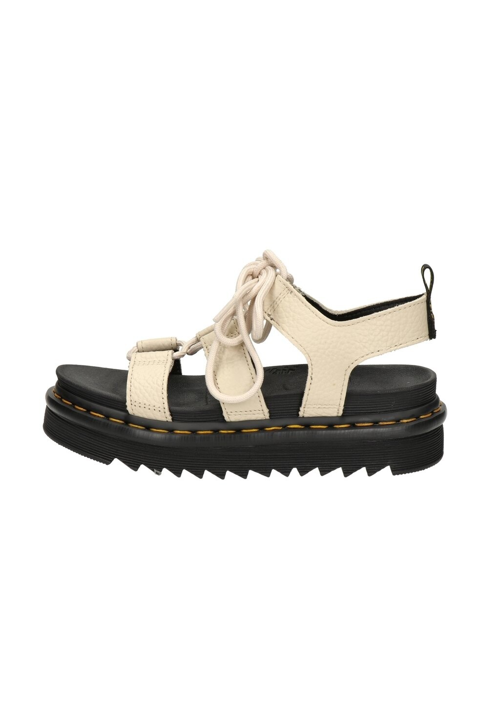 

Босоножки на платформе Dr. Martens, бежевый
