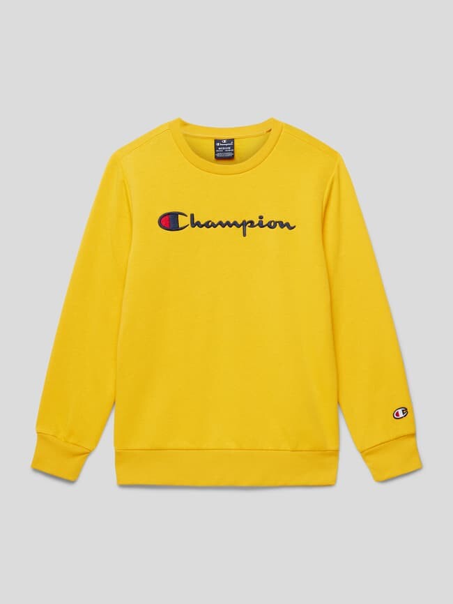 

Толстовка с вышитым логотипом CHAMPION, темно-желтый