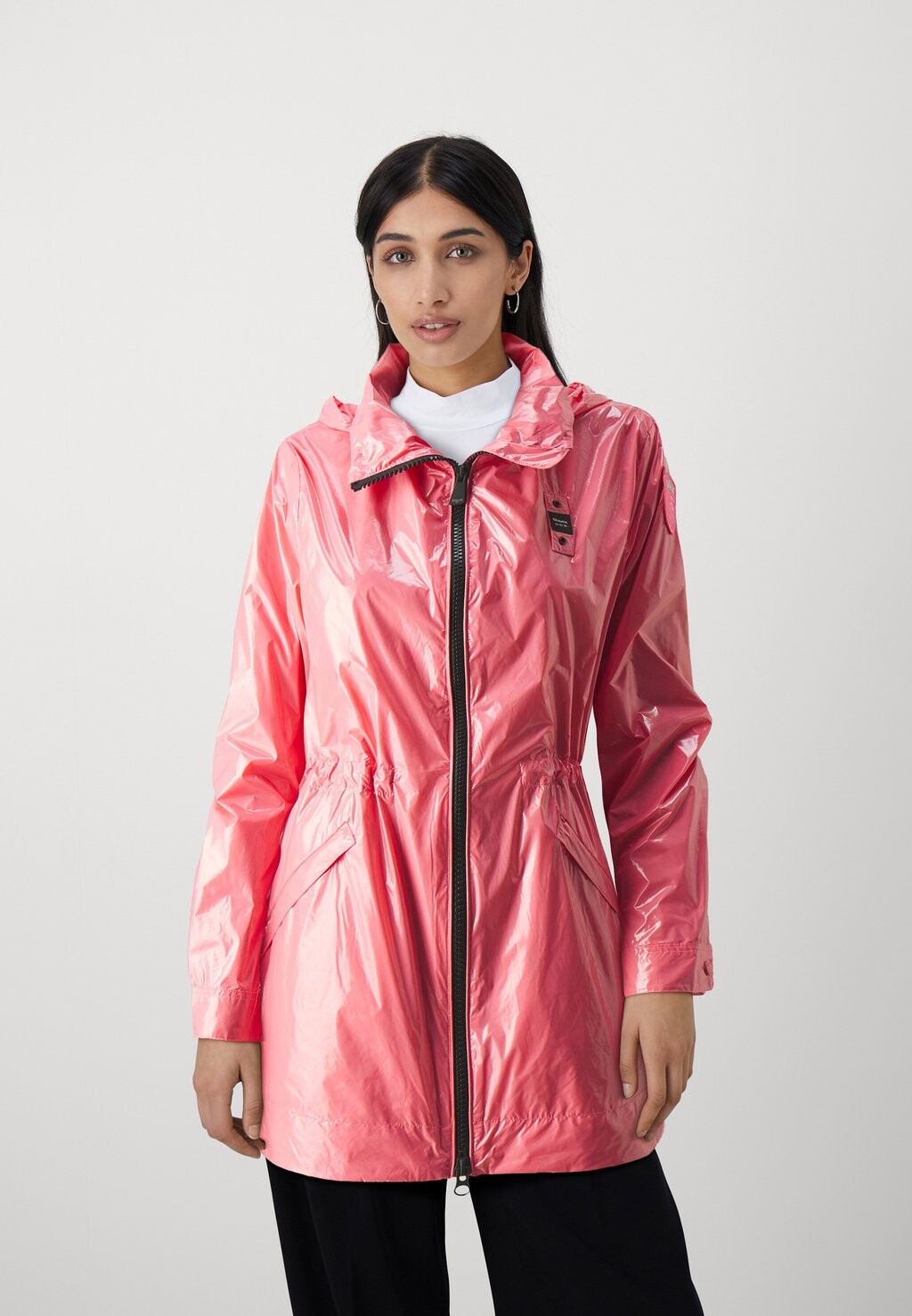 

Плащ HIGH NECK JACKET Blauer, розовый