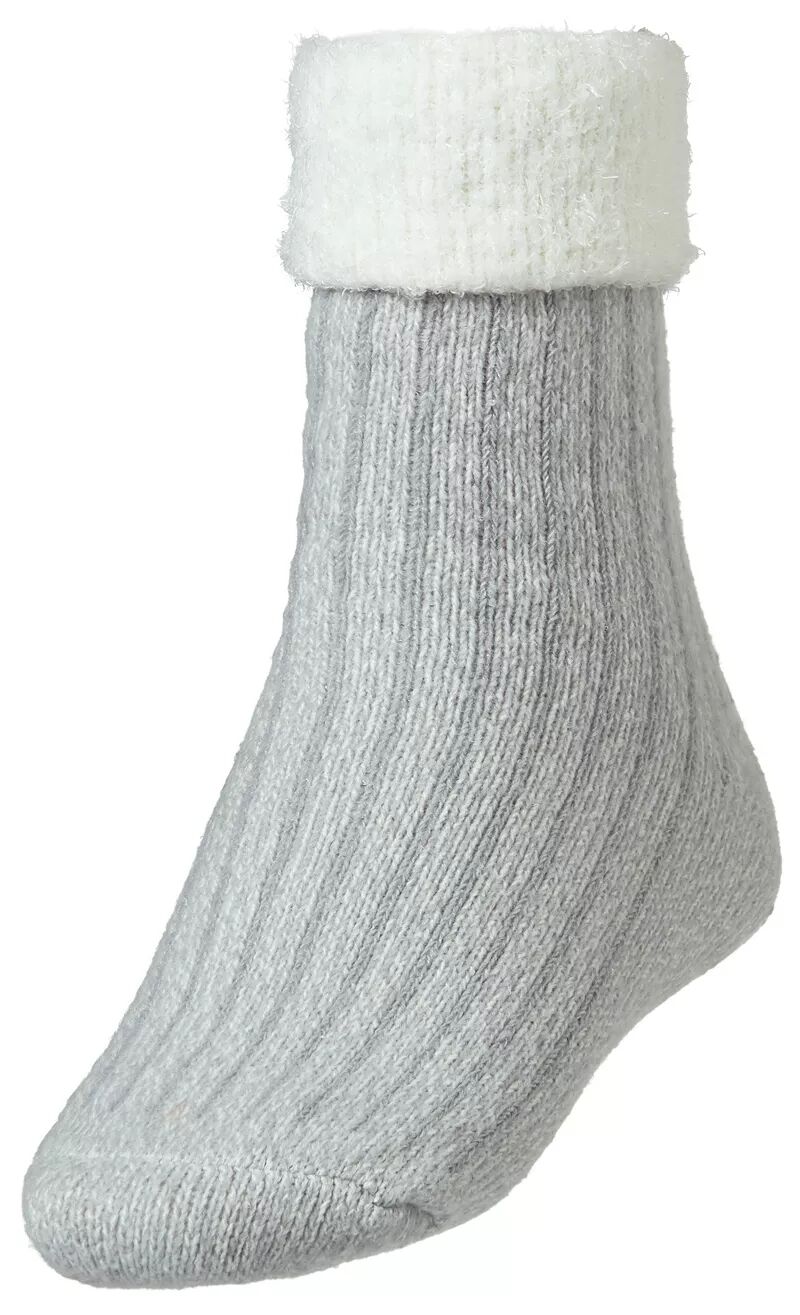 Женские носки с манжетами в рубчик Northeast Outfitters, серый
