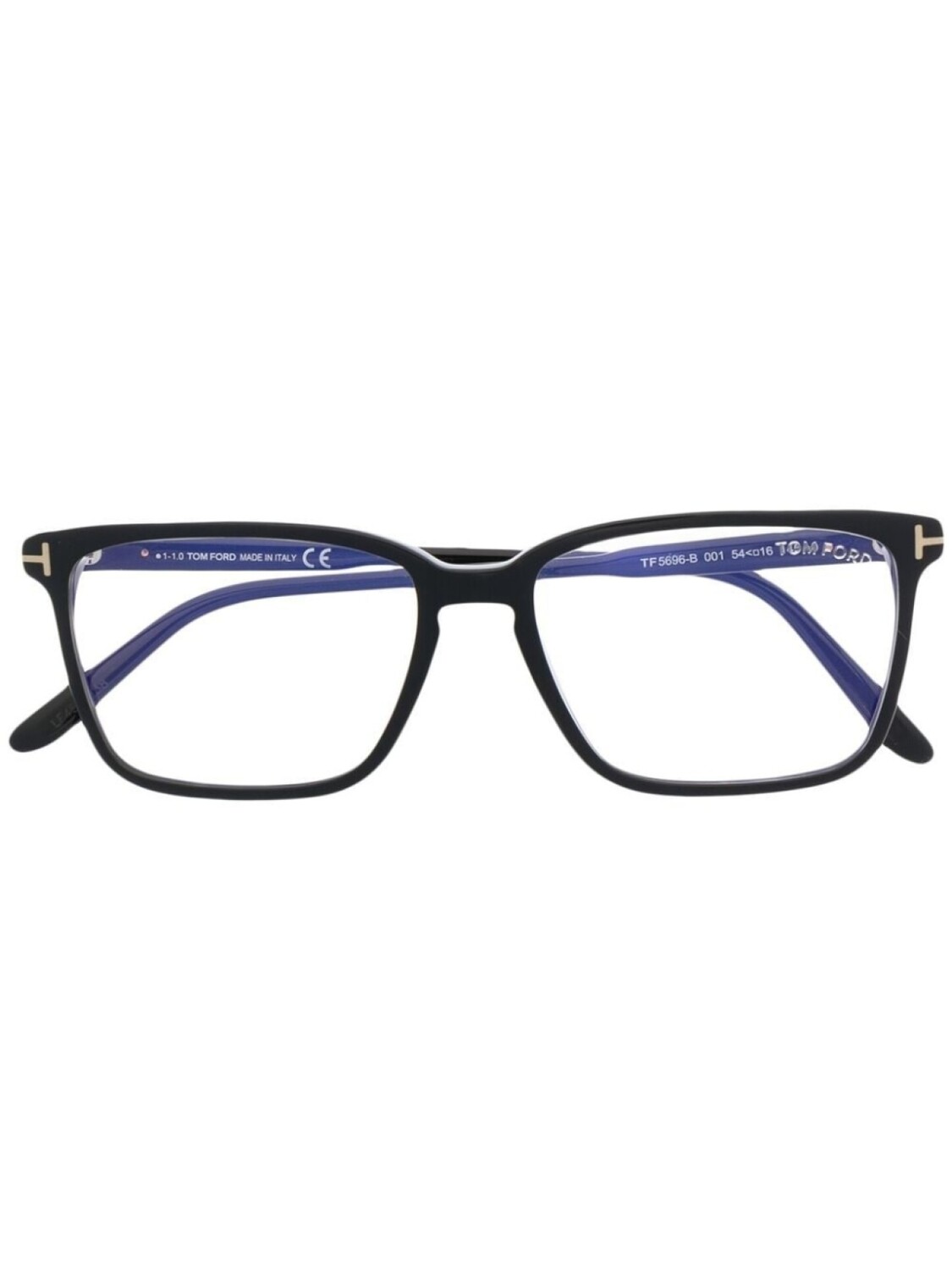 

TOM FORD Eyewear очки FT5696-B в квадратной оправе, черный