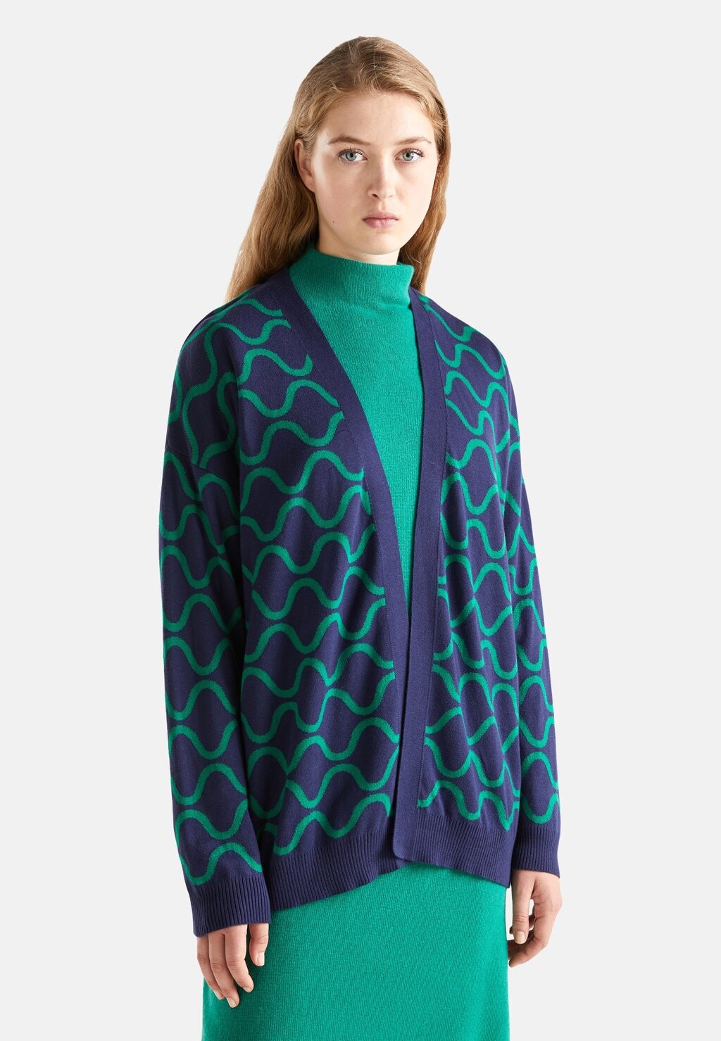 

Кардиган United Colors of Benetton, синий
