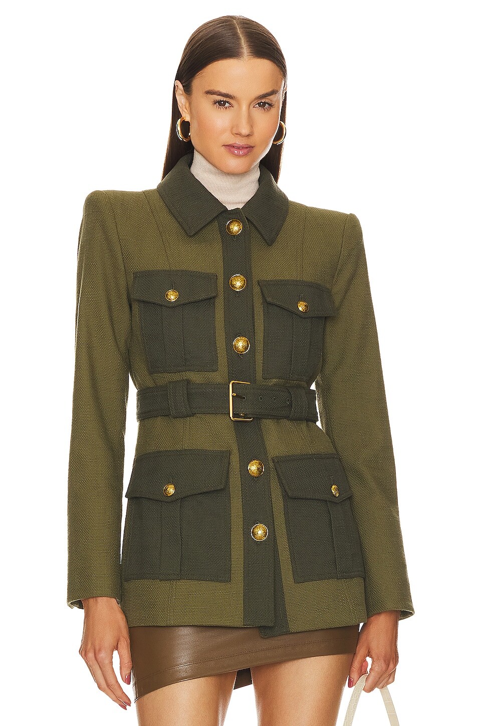 

Куртка Veronica Beard Sonoma, цвет Army & Loden