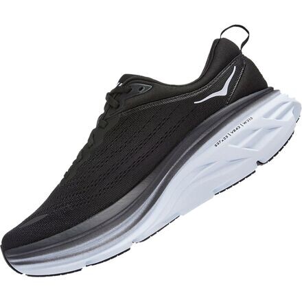 

Беговые кроссовки Bondi 8 мужские HOKA, черный/белый