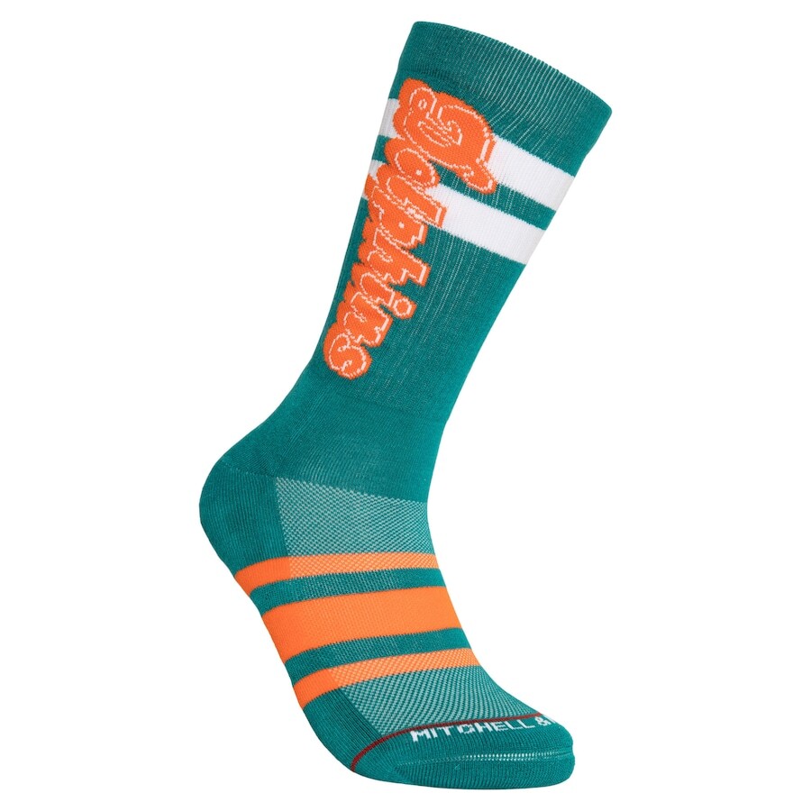 

Носки Mitchell & Ness Miami Dolphins