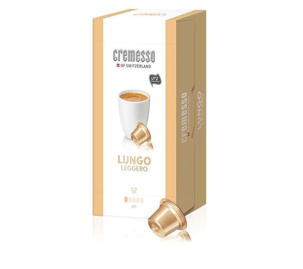 

Cremesso 16 капсул Лунго Леггеро