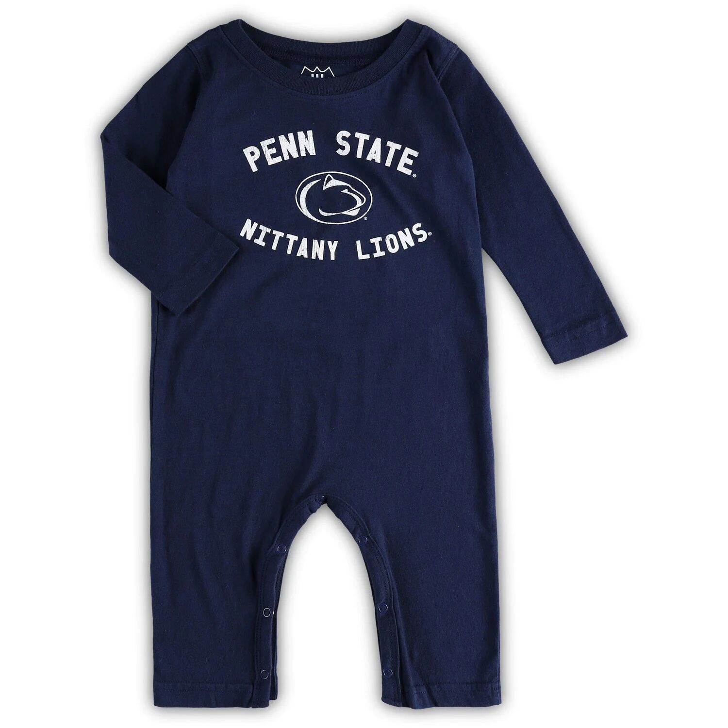 

Темно-синий джемпер с длинными рукавами Infant Wes & Willy Penn State Nittany Lions Core Unbranded