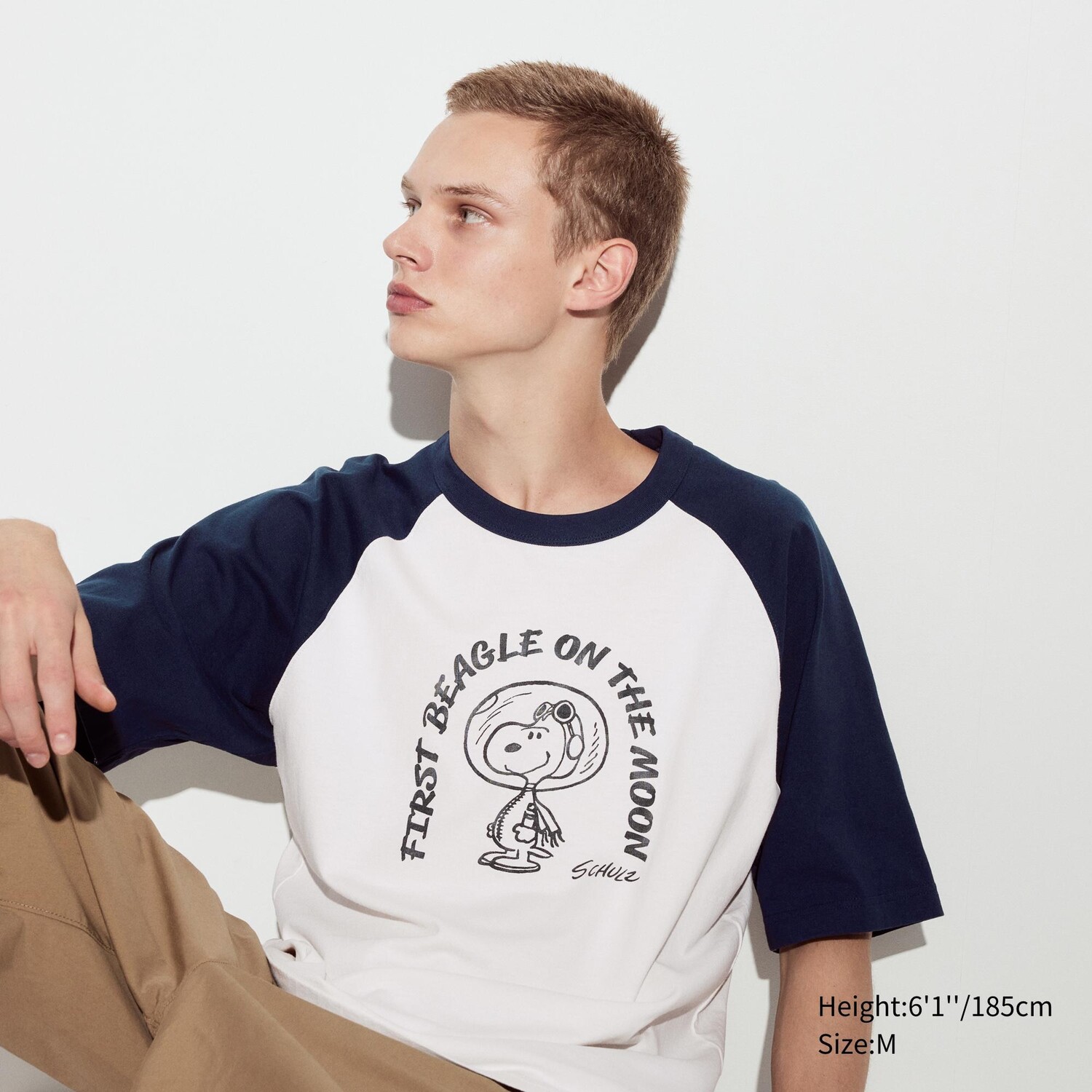 

Арахис, ты можешь всем! футболка с графикой ut UNIQLO, темно-синий