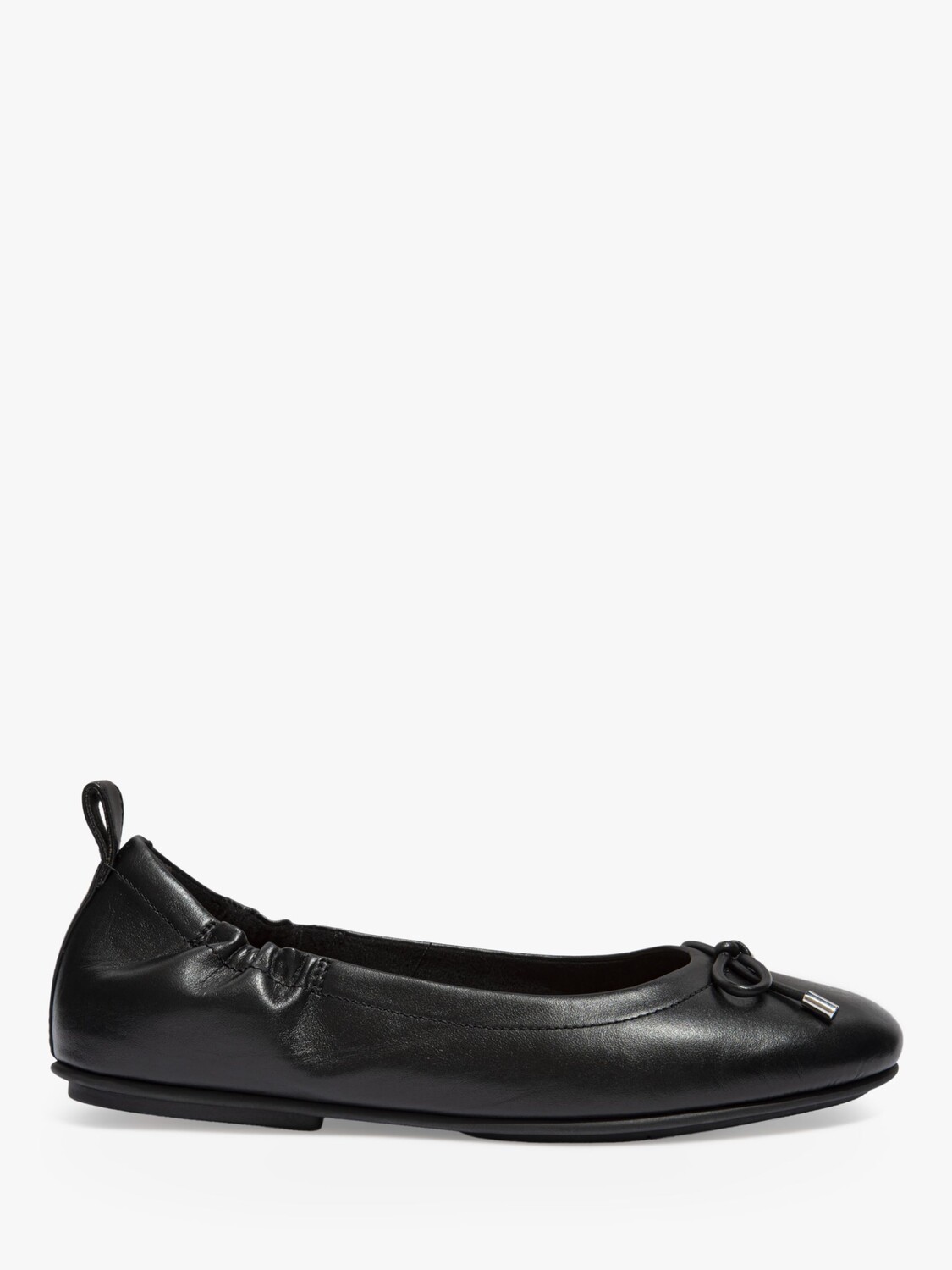 

Кожаные туфли FitFlop Allegro с бантом, черный