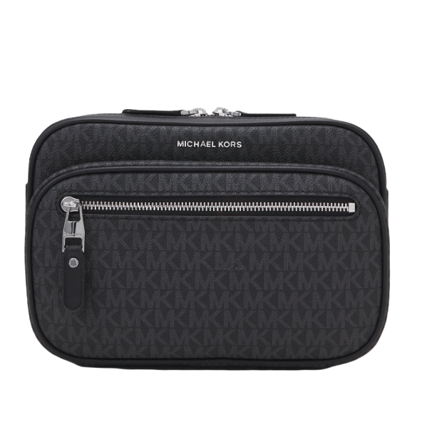 Сумка поясная Michael Kors Commuter Belt Bag, черный сумка поясная puma повседневная полиэстер внутренний карман регулируемый ремень мультиколор