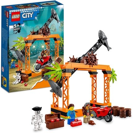 

Конструктор Lego 60342 City Stuntz Shark Attack Challenge