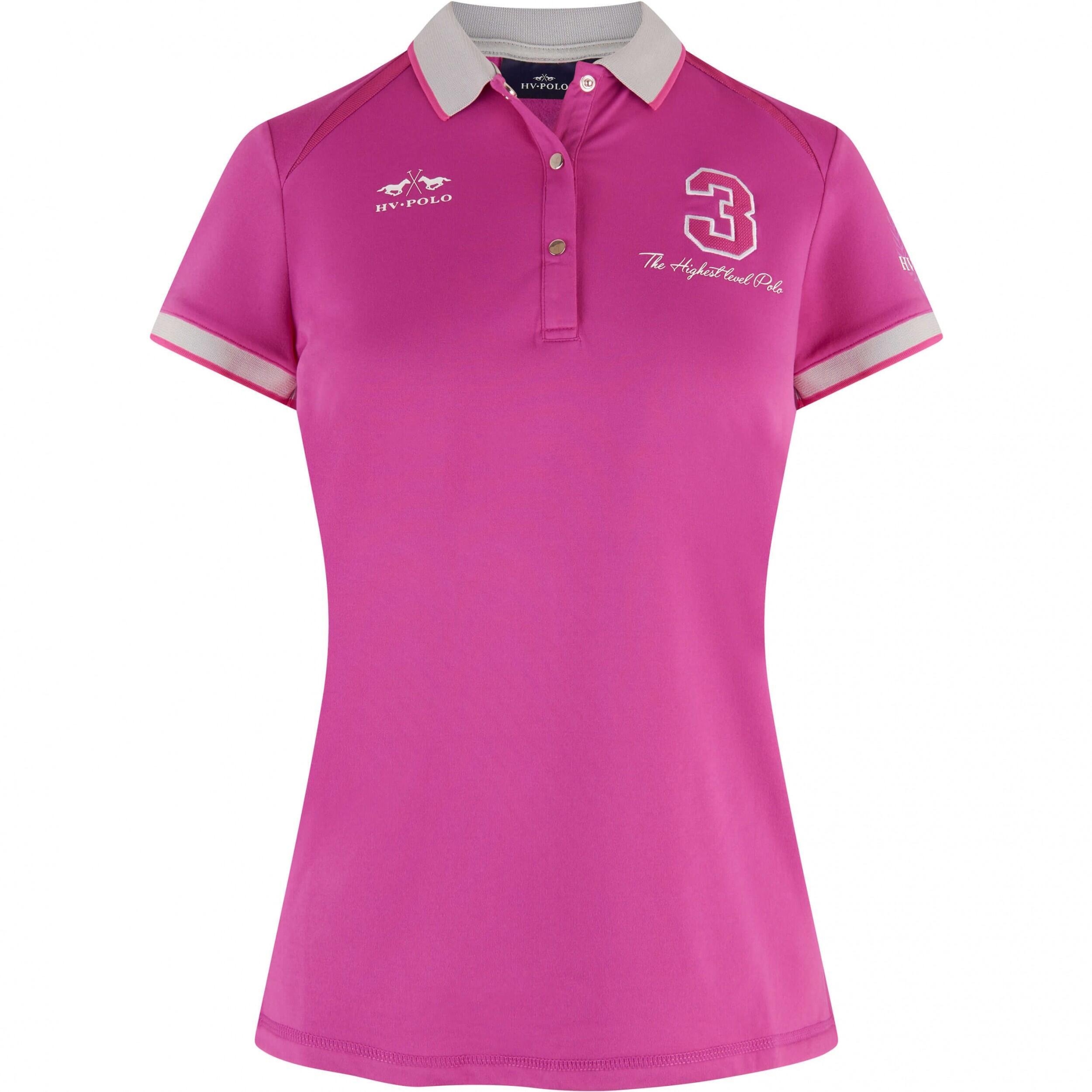 Рубашка-поло женская Polo HVP Favorites, фиолетовый