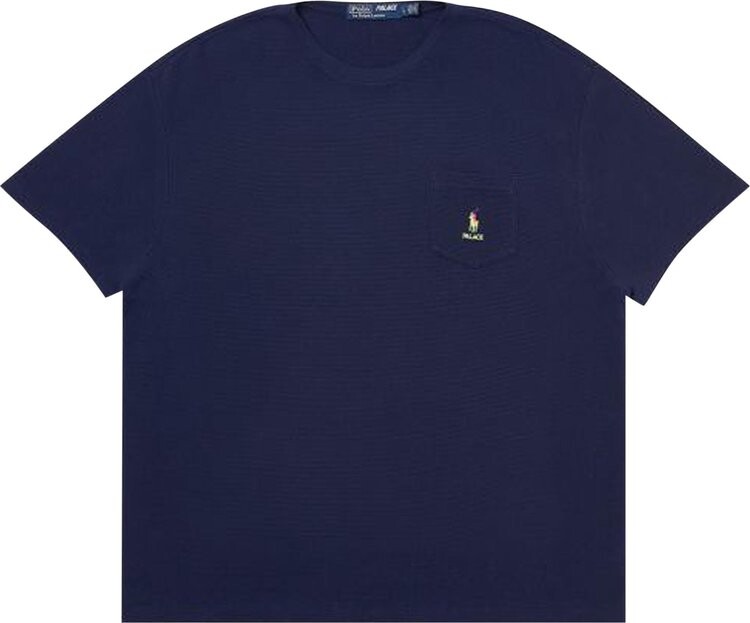 

Футболка Palace Ralph Lauren Waffle Pocket Tee 'French Navy', синий
