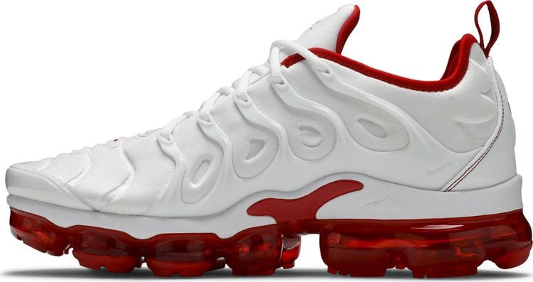 Nike Air VaporMax Plus White University Red CDEK.Shopping