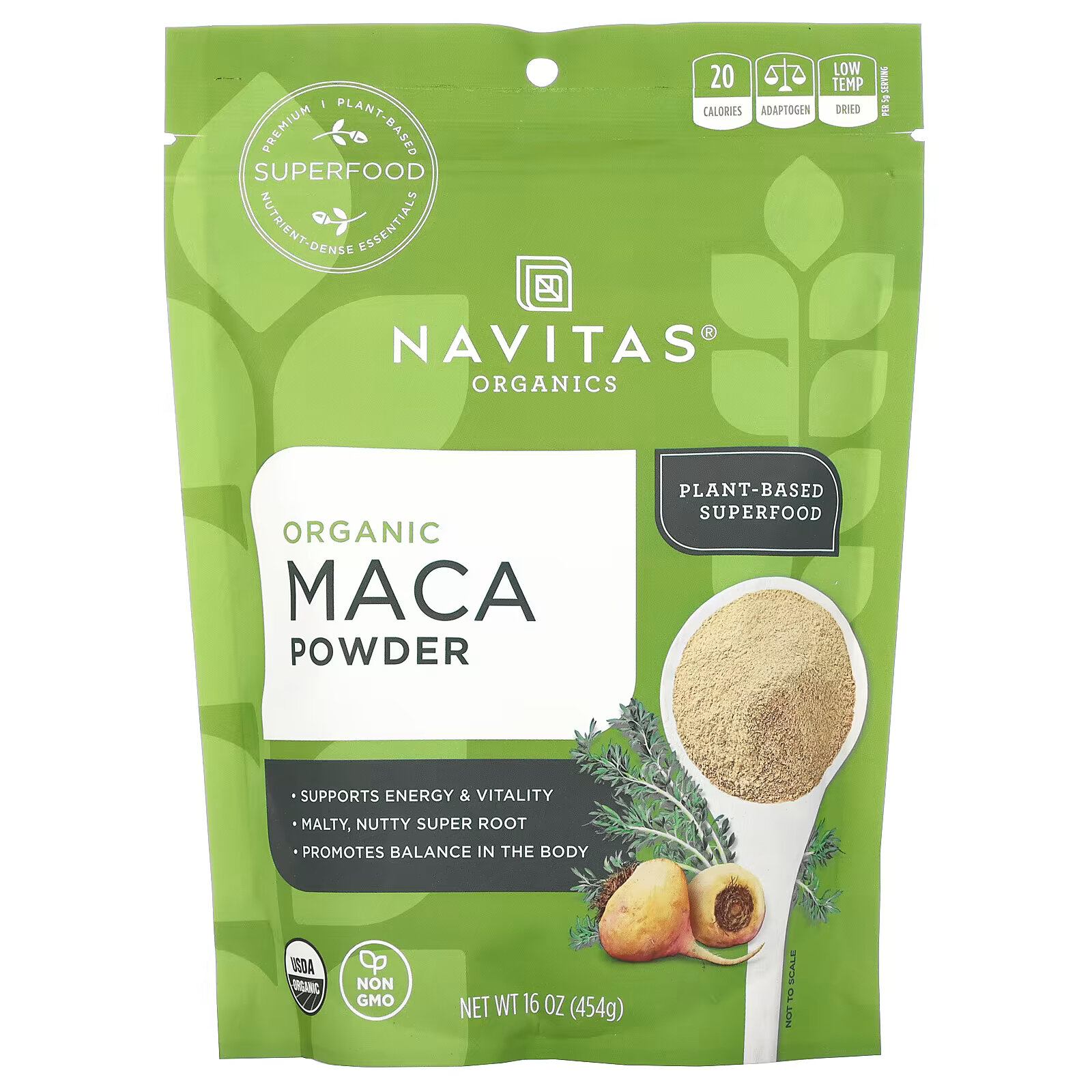 Navitas Organics, Органический порошок маки, 454 г navitas organics органический какао порошок 680 г 24 унции