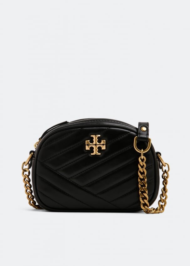 

Сумка кросс-боди TORY BURCH Kira chevron small camera bag, черный