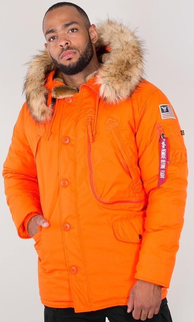

Куртка Alpha Industries Polar, оранжевая