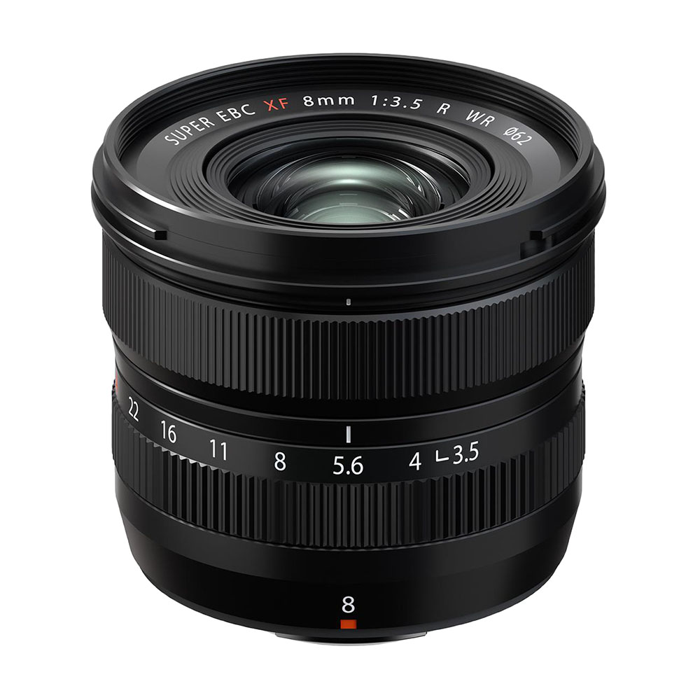 объектив fujifilm xf 23mm f 2 r wr черный Объектив Fujifilm XF 8mm f/3.5 R WR, черный