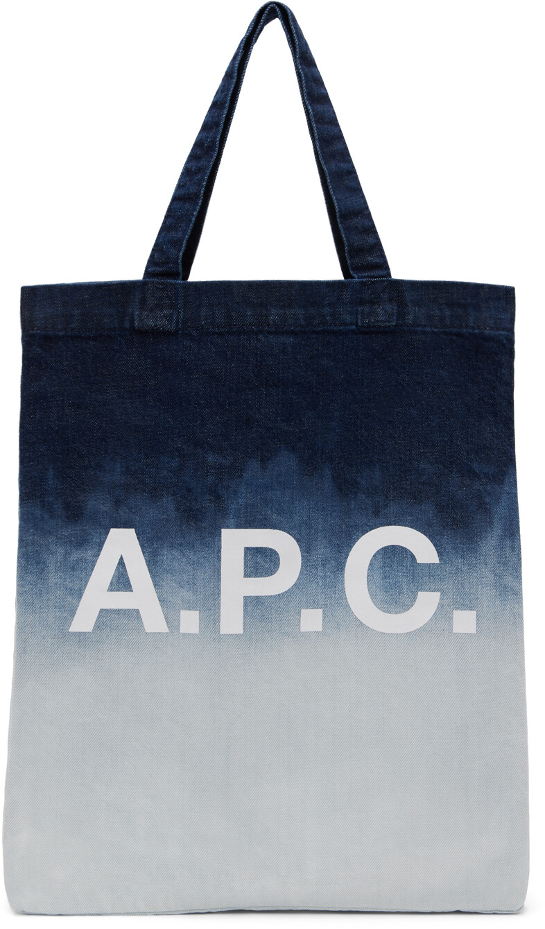 

Синяя сумка-тоут Лу A.P.C.