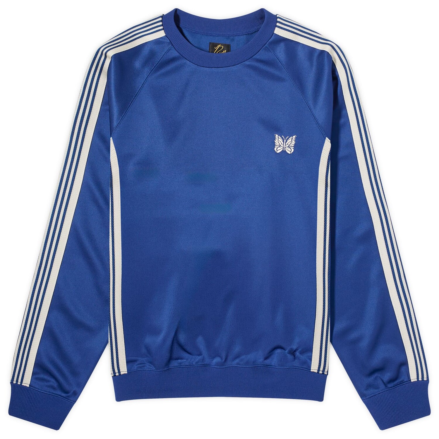 

Свитшот Needles Poly Smooth Crew Neck, синий