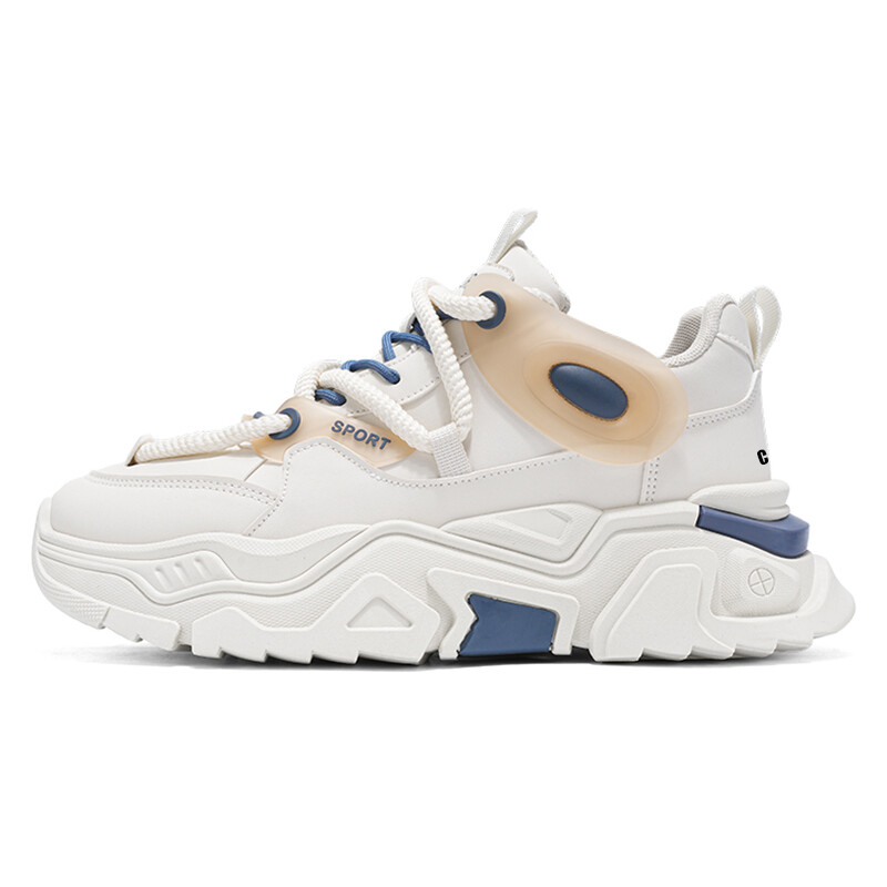 

Кроссовки мужские Lifestyle Shoes Men Low-Top City Camel, бежевый/синий