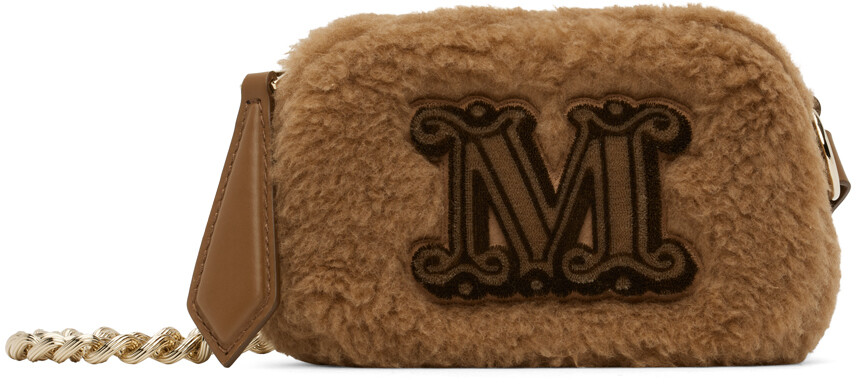 

Коричневая сумка для фотоаппарата Teddy Max Mara