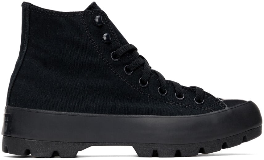 

Черные высокие кеды Chuck Taylor All Star Lugged Converse