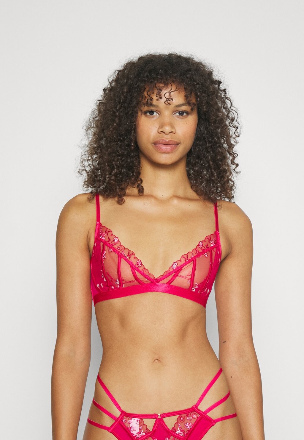 

Бюстгальтер с треугольной чашкой Hunkemöller, розовый