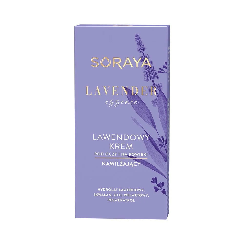 

Soraya Lavender Essence лавандовый увлажняющий крем для глаз и век 15мл