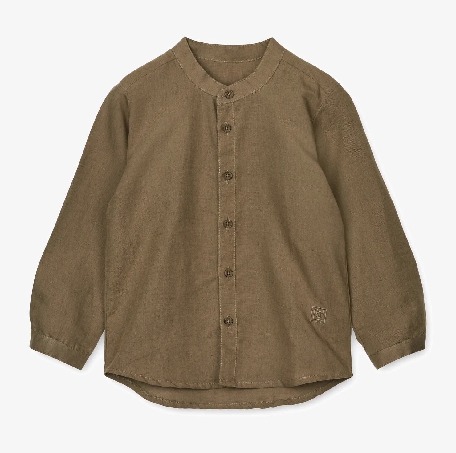 

Рубашка Liewood Austin Shirt Unisex, хаки