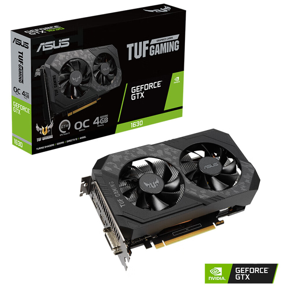 

Видеокарта Asus TUF Gaming GeForce GTX 1630 4GB для киберспорта