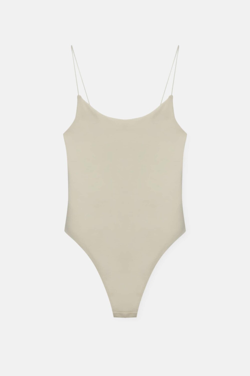 

Боди Pull&Bear With Thin Straps, песочный, Бежевый