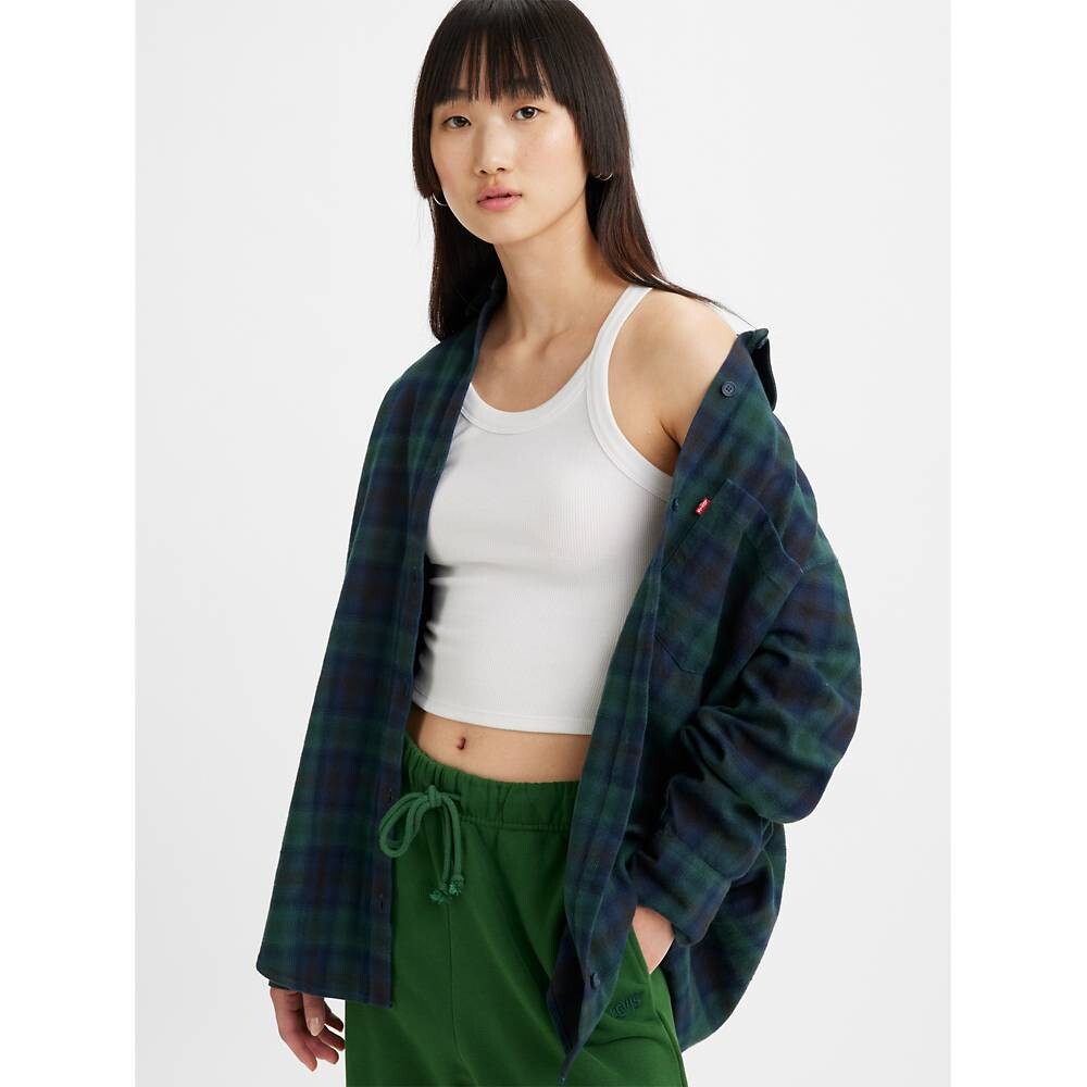 

Рубашка Levi's, зеленый