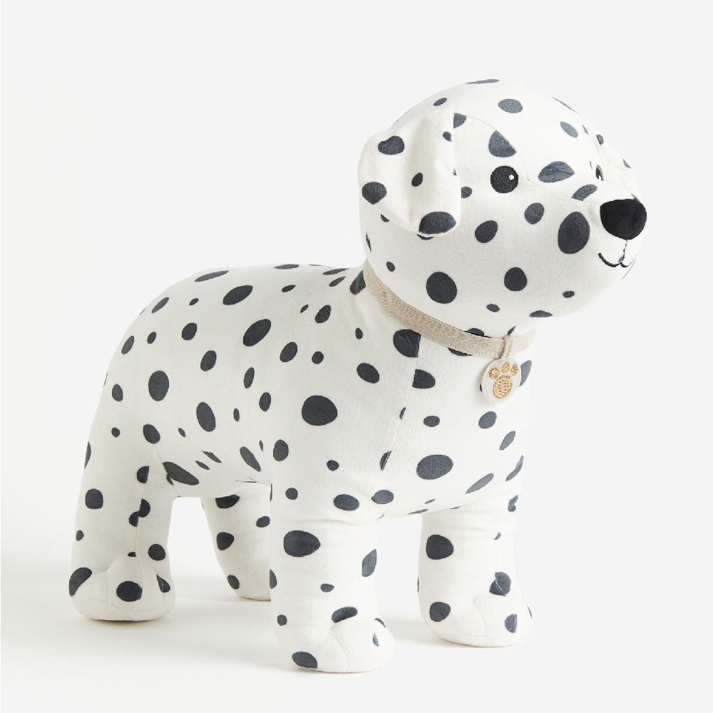 Мягкая игрушка Собака H&M Home, белый зеленая милая маленькая фотография для подарка с подвеской в виде ключа
