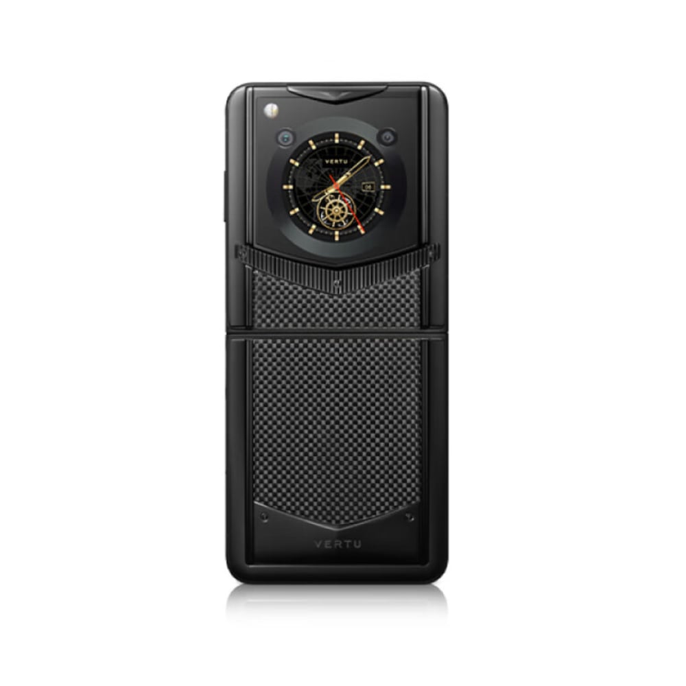 Смартфон Vertu IronFlip, Black Carbon Fiber, 12 ГБ/512 ГБ, 2 Nano-SIM,  черный – купить по выгодным ценам с доставкой из-за рубежа через сервис  «CDEK.Shopping»