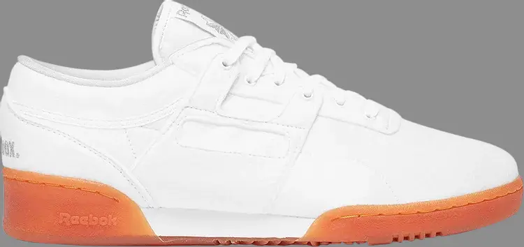 

Кроссовки solebox x workout lo clean Reebok, белый