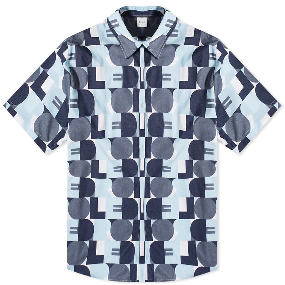 

Рубашка Drôle de Monsieur Geo Print Vacation Shirt