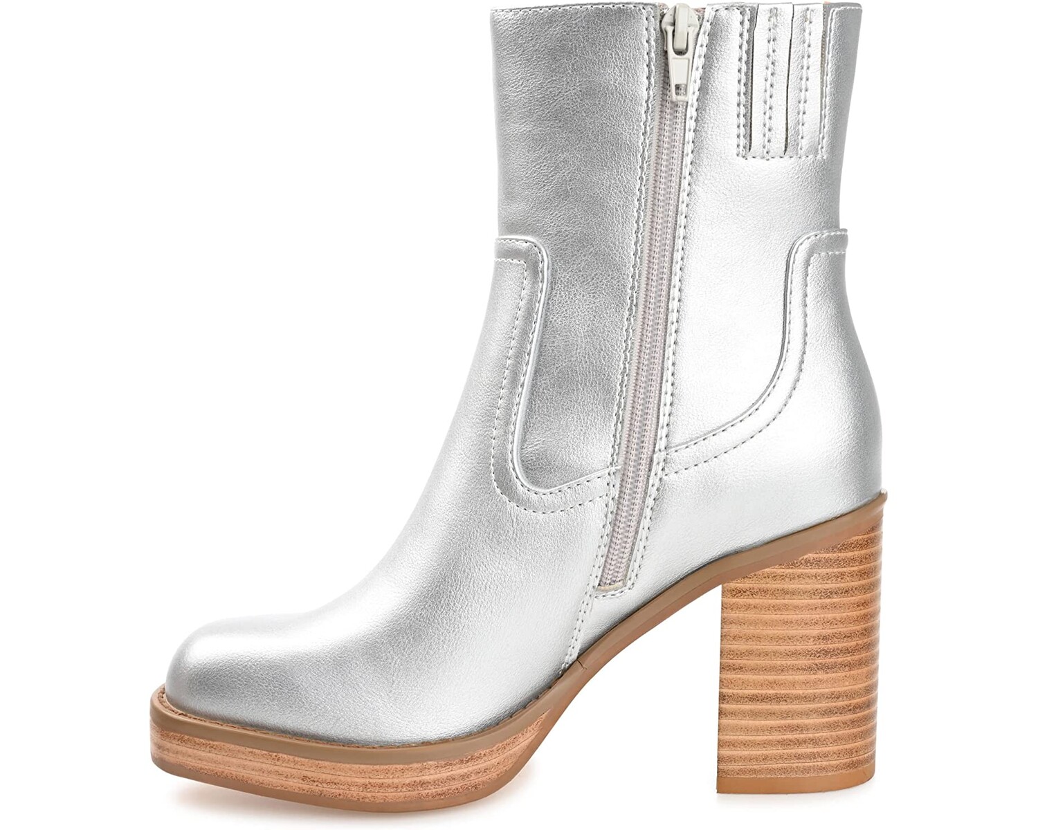 

Ботинки Tru Comfort Foam Brittany Bootie Journee Collection, серебро