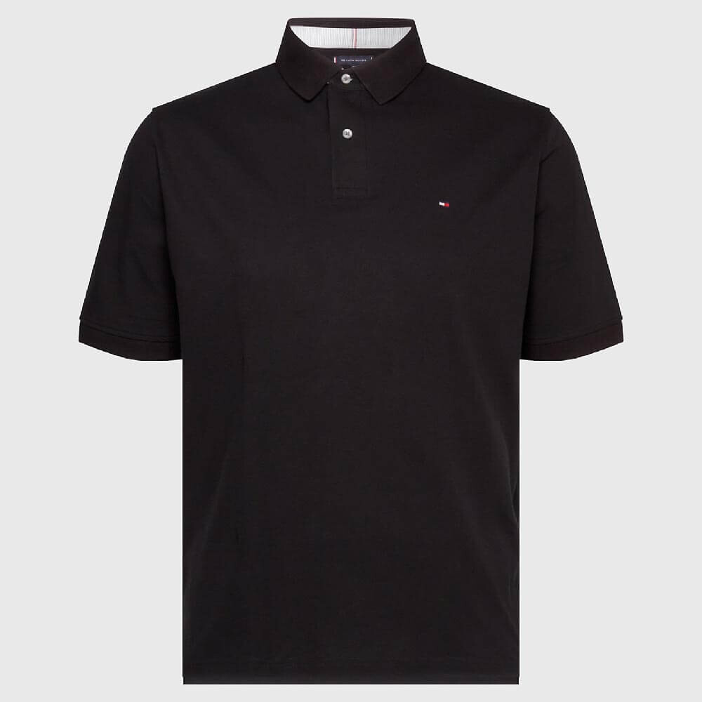 

Футболка-поло Tommy Hilfiger Big And Tall Regular FIT 1985 Stretch, черный