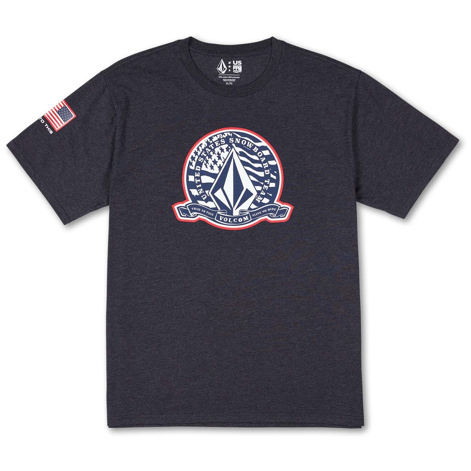 

Футболка Volcom USST True To This, черный
