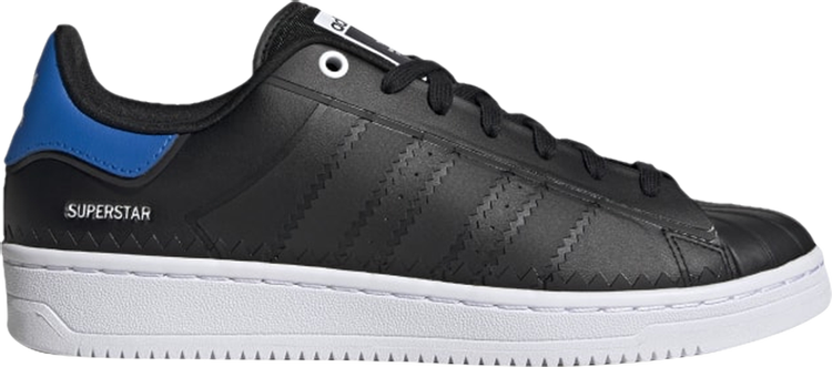 Кроссовки Adidas Superstar OT Tech 'Black Blue Bird', черный кроссовки adidas superstar ot tech black blue bird черный