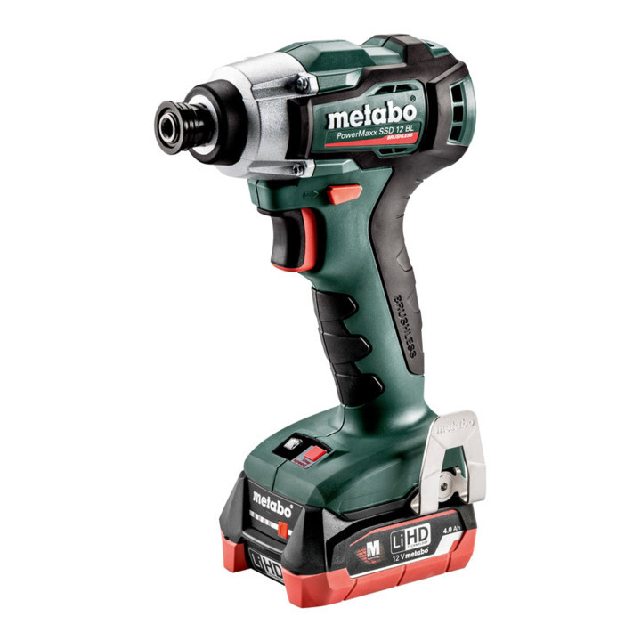 

Аккумуляторный ударный гайковерт Metabo PowerMaxx SSD 12 BL 12В 2x4Ач LiHD + ASC 55
