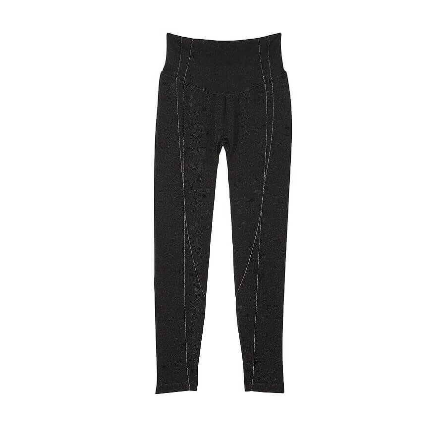 

Леггинсы Victoria's Secret Seamless Shimmer High-Rise, черный