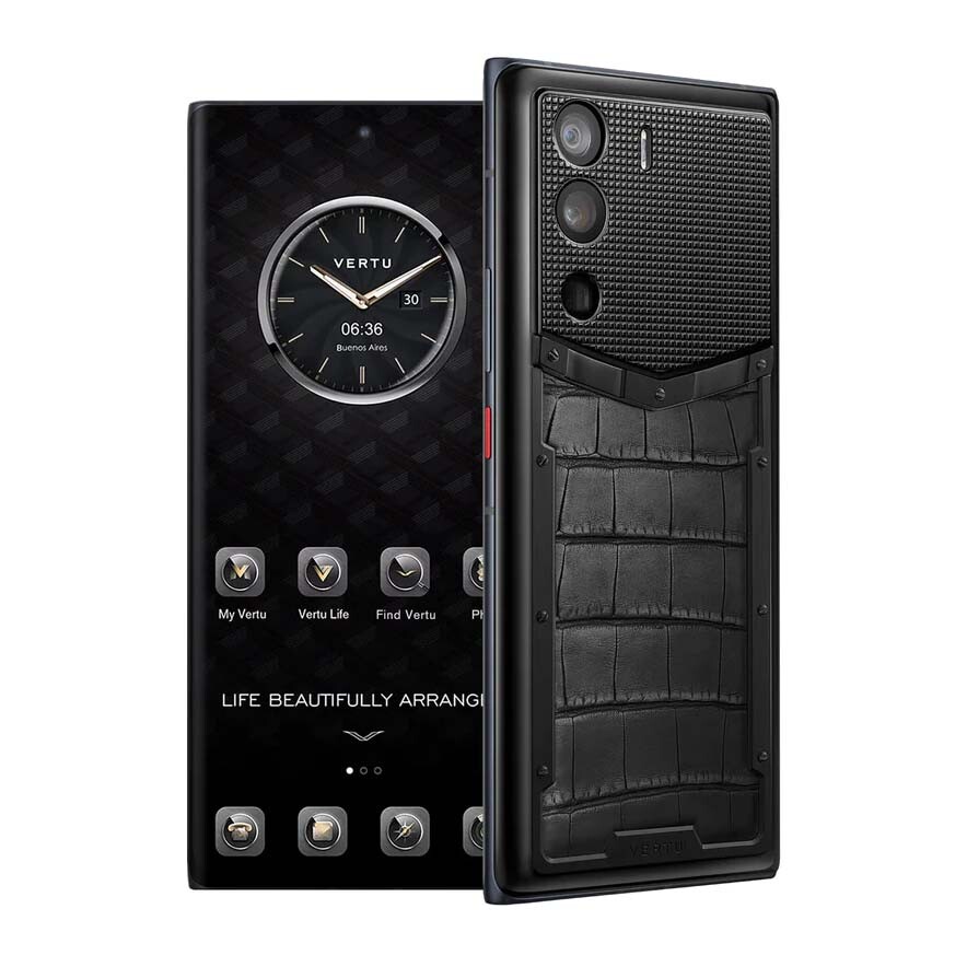 

Смартфон Vertu Metavertu Alligator Paris Nail Style, 18Гб/1Тб, 2 Nano-SIM, черный