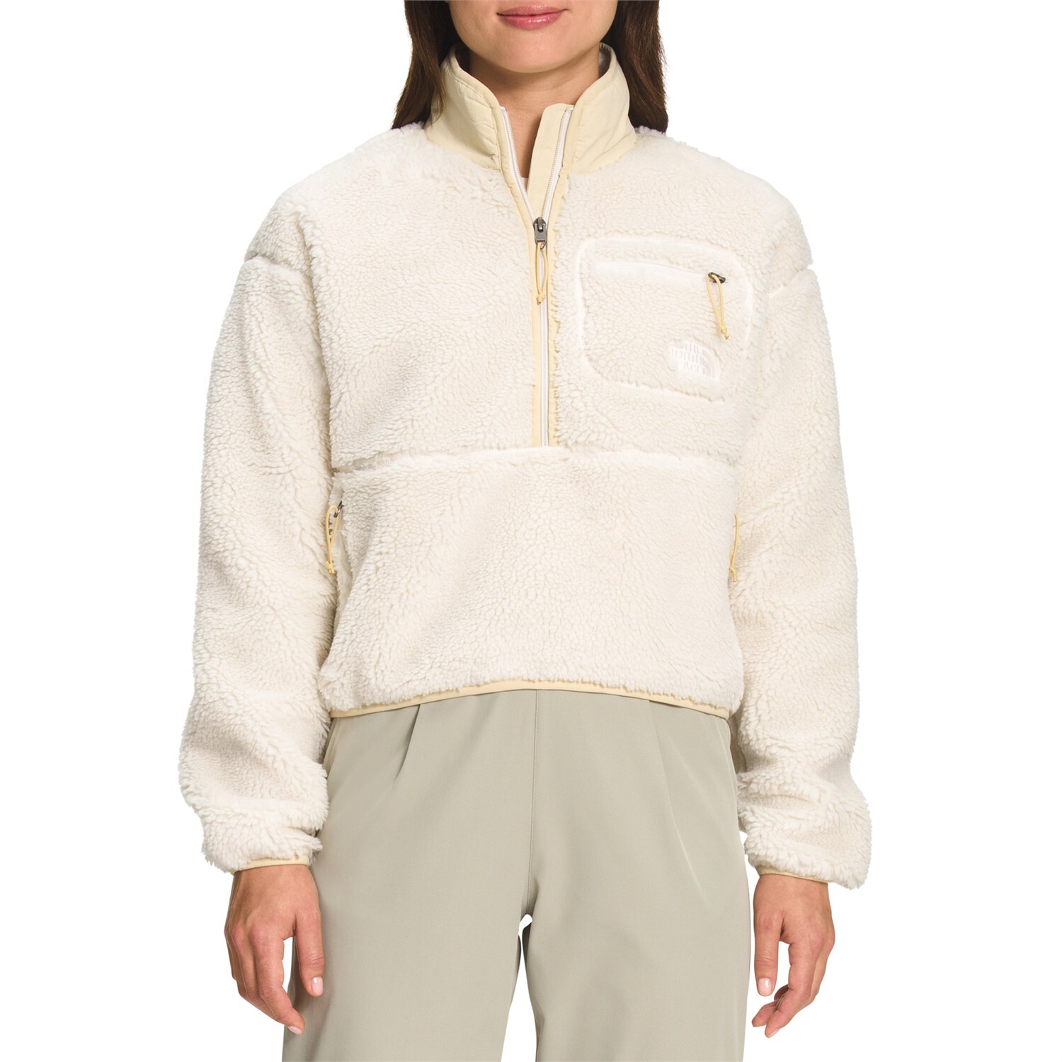 

Пуловер The North Face с ворсом, белый