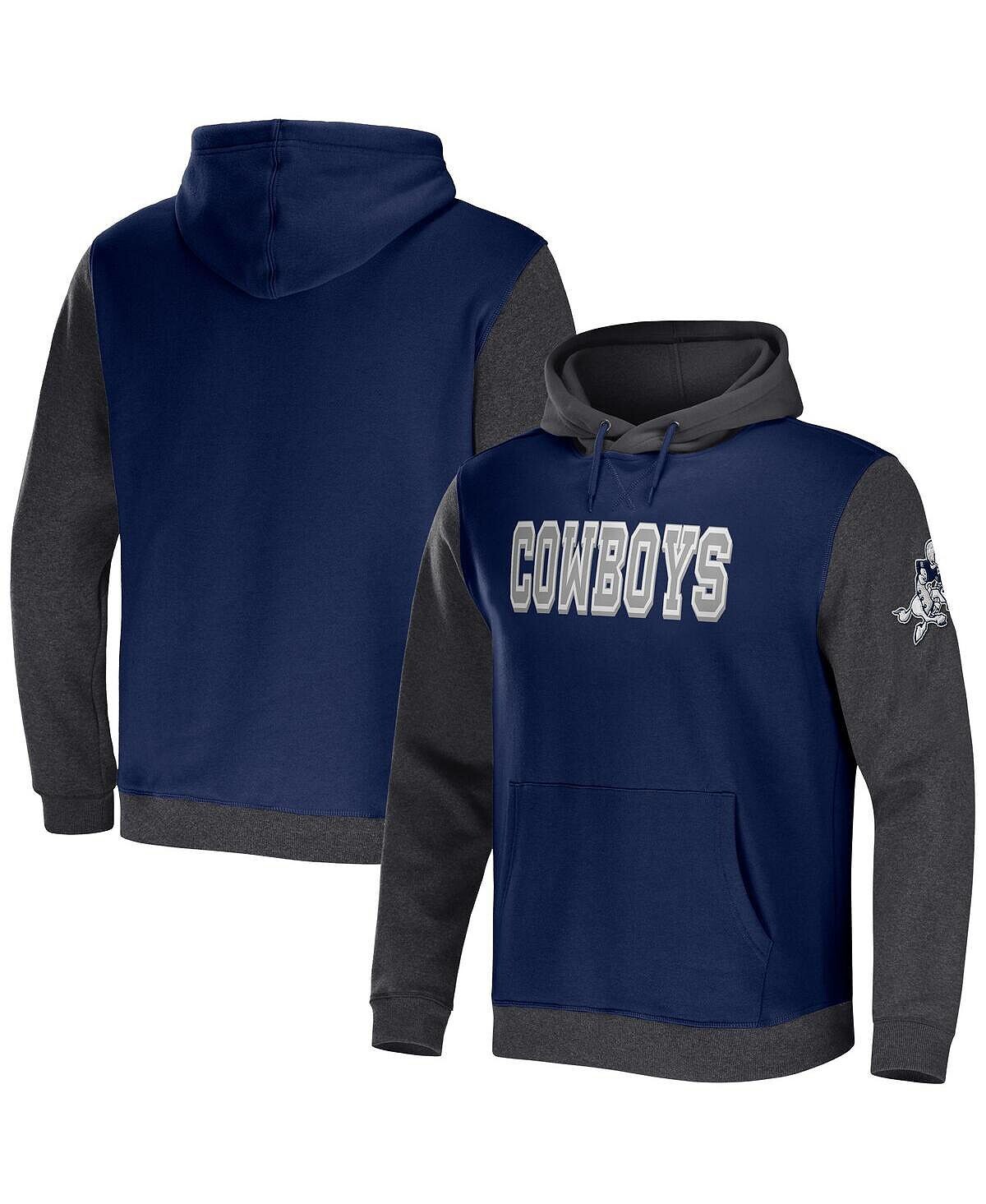 

Мужская коллекция nfl x darius rucker от navy, темно-серый пуловер с капюшоном dallas cowboys с цветными блоками Fanatics, мульти