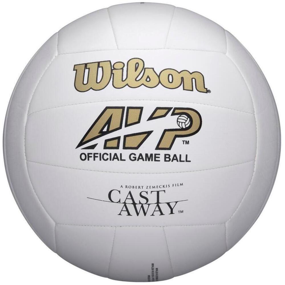 Волейбольный мяч WILSON Cast Away унисекс, белый/красный волейбольный мяч wilson