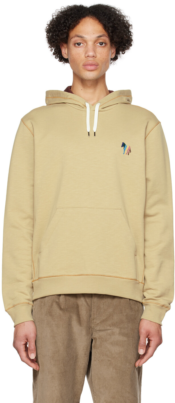 

Бежевый худи в широкую полоску под зебру PS by Paul Smith