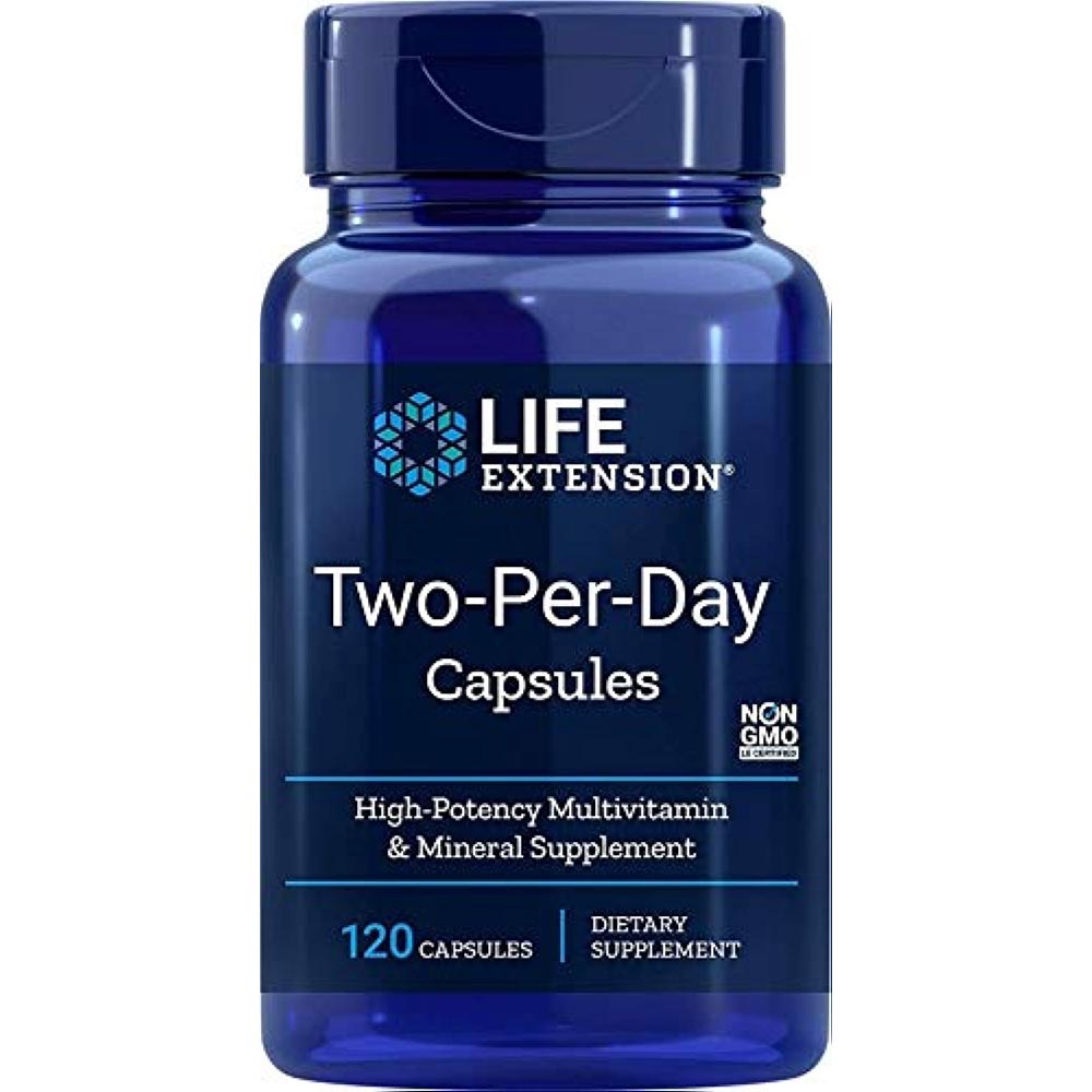 цена Капсулы Life Extension Two-Per-Day, 120 капсул